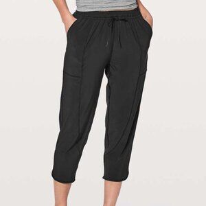 Lululemon Final Play Crop *23" - Black, Size 6